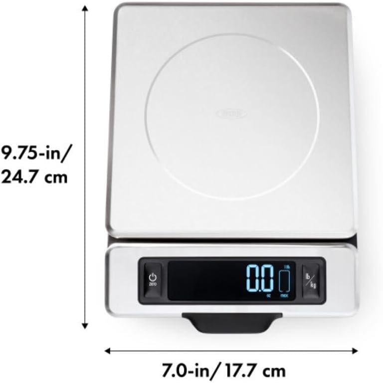 Precision Kitchen Scale with Pull-Out Display™