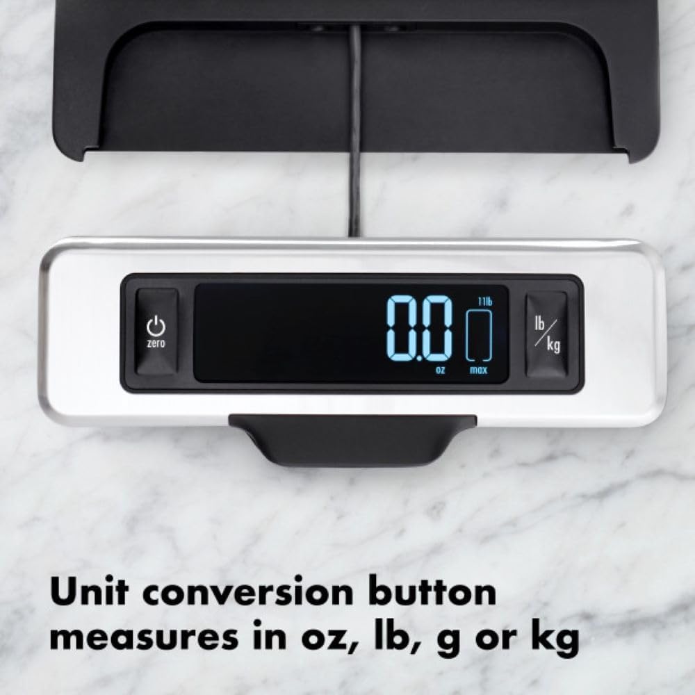 Precision Kitchen Scale with Pull-Out Display™