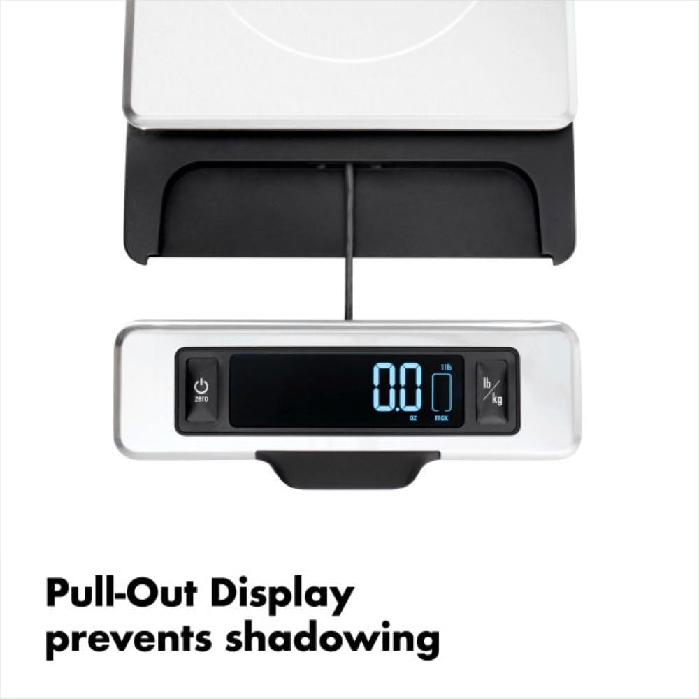 Precision Kitchen Scale with Pull-Out Display™