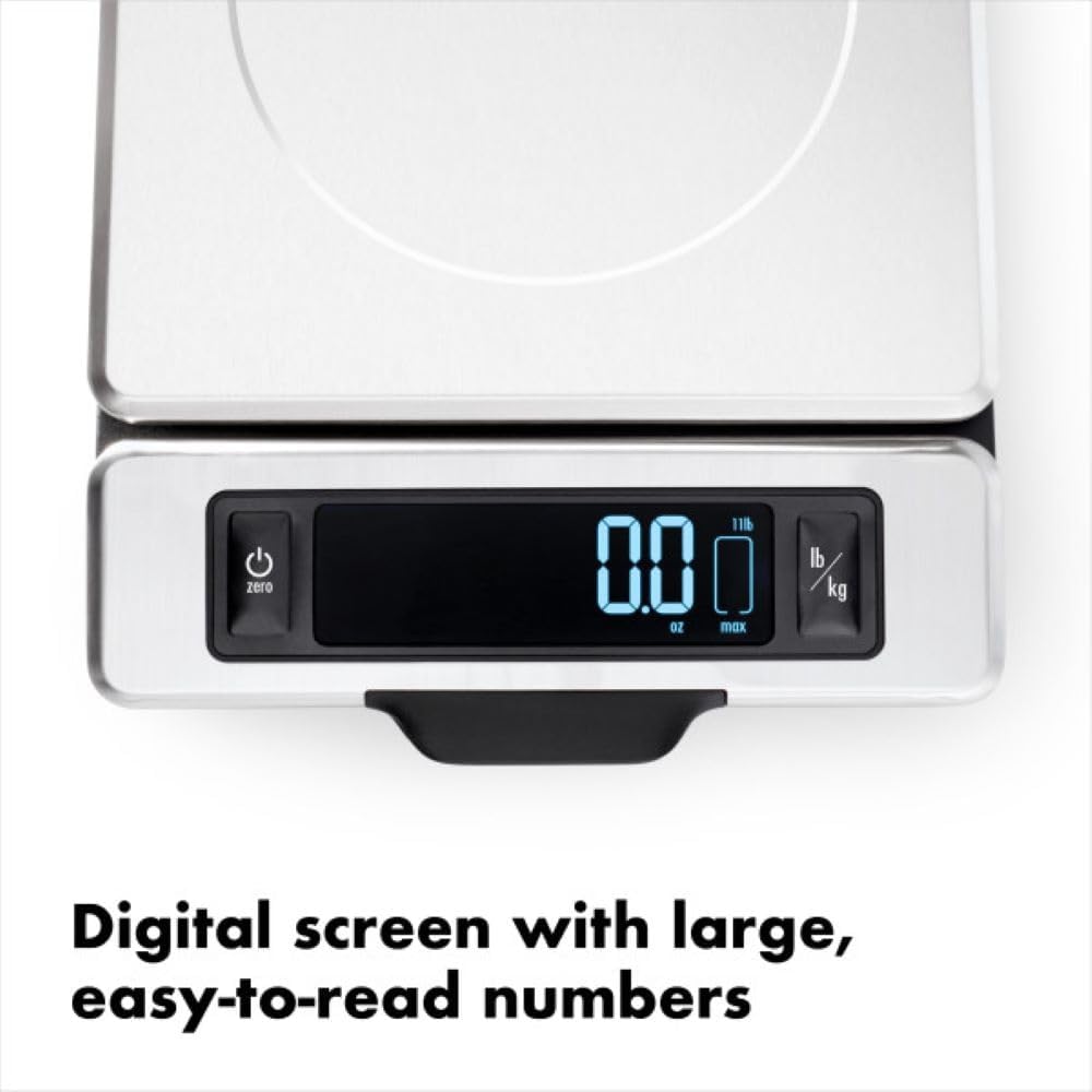 Precision Kitchen Scale with Pull-Out Display™