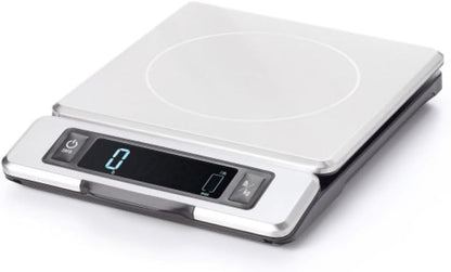 Good Grips 11-Pound Stainless Steel Kitchen Scale with Pull-Out Display - Black